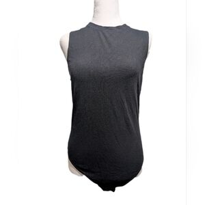 Knix Sz L Black Sleeveless Women's Bodysuit